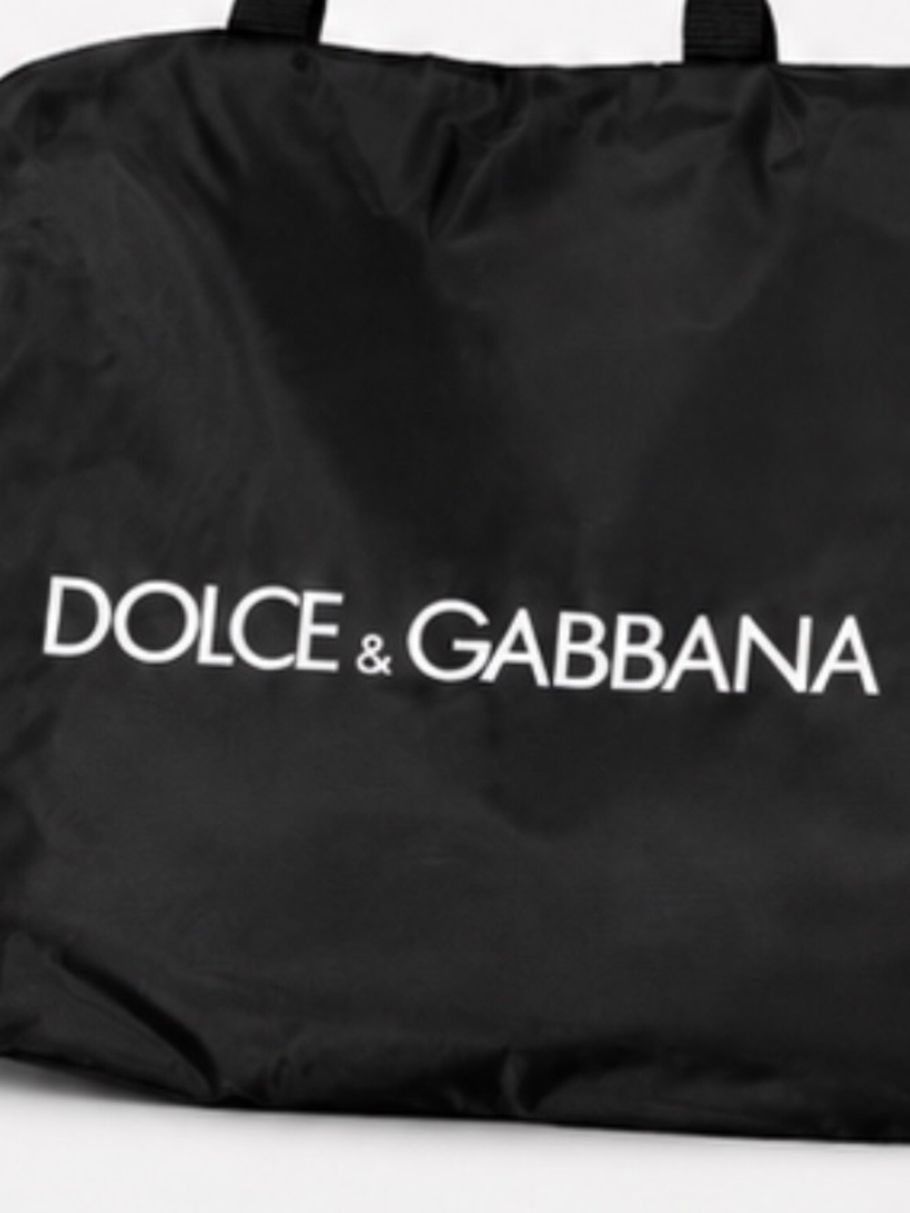 DOLCE & GABBANA Black Nylon Tote NWT - Picture 4 of 4
